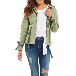 Anthro Sanctuary with Honor Eyelet Utility Jacket